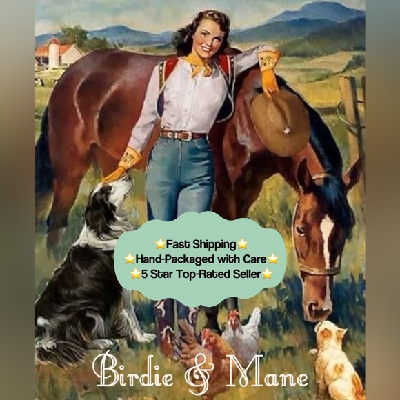 Cottagecore Rabbit Framed Art - Picture 4 of 4